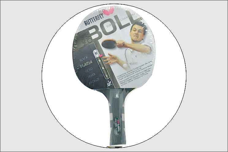 Butterfly Tımo Boll Platin Masa Tenisi Raketi Ittf Onaylı