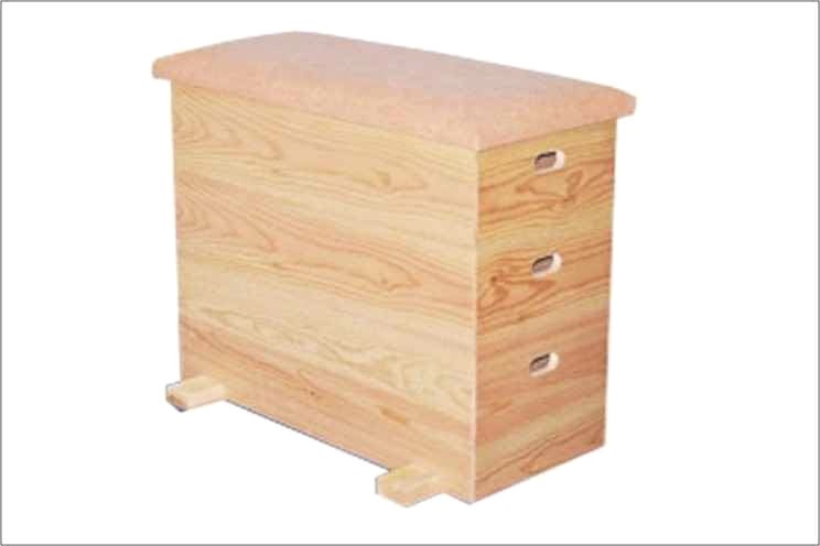 Jimnastik Atlama Kasası 3 Lü Çam