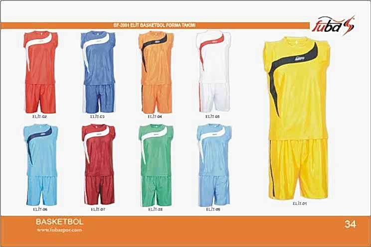 ELİT MODEL BASKETBOL FORMA TAKIMI