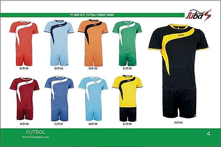 ELİT MODEL FUTBOL FORMA TAKIMI