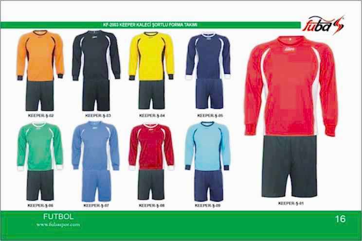 KEEPER MODEL KALECİ ŞORTLU FORMA TAKIMI