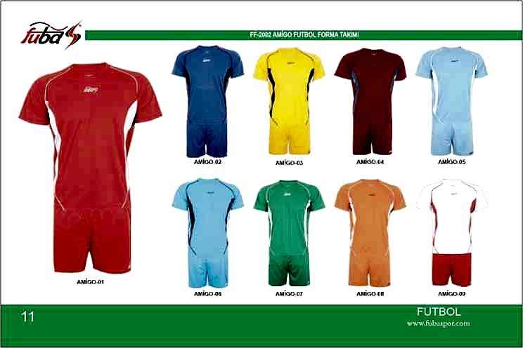 AMİGO MODEL FUTBOL FORMA TAKIMI