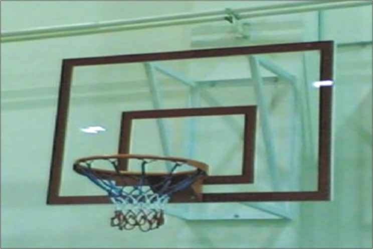 Basketbol Potası Duvara Montaj Antreman cam ve fiber panya