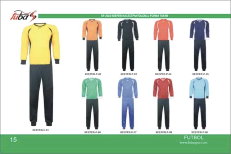 KEEPER MODEL KALECİ PANTOLONLU FORMA TAKIMI