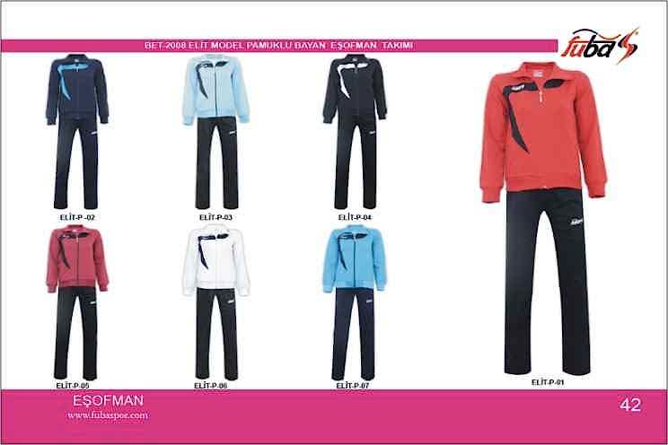 ELİT MODEL PAMUKLU BAYAN EŞOFMAN TAKIMI