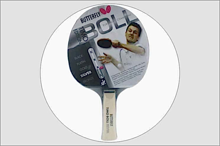 Butterfly Tımo Boll Silver Masa Tenisi Raketi Ittf Onaylı