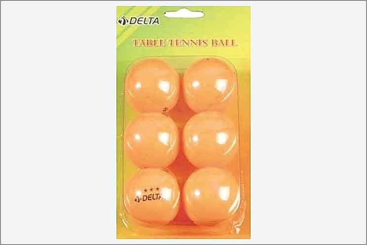 Delta 3 Yıldız 6 lı Masa Tenisi Topu