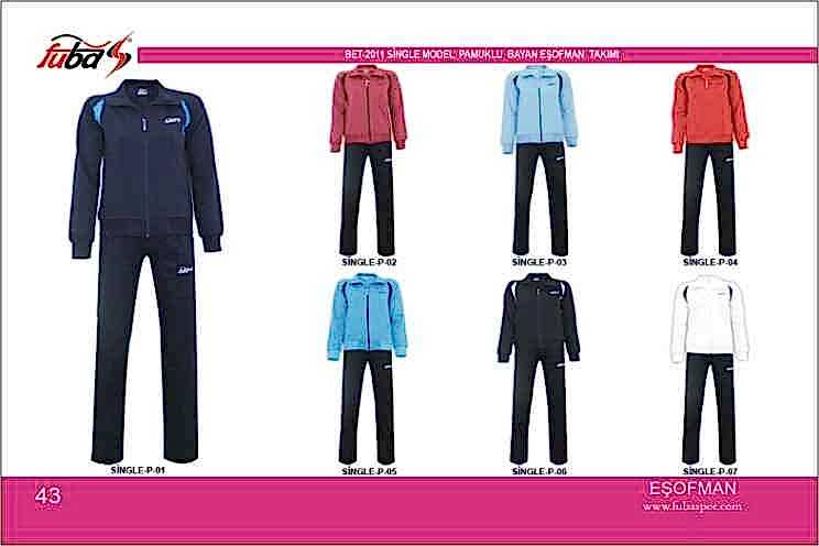 SİNGLE MODEL PAMUKLU BAYAN EŞOFMAN TAKIMI