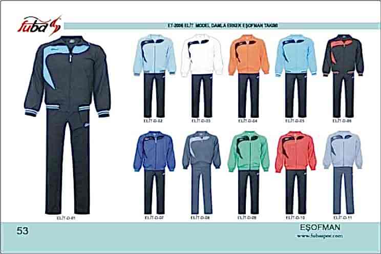 ELİT MODEL DAMLA ERKEK EŞOFMAN TAKIMI