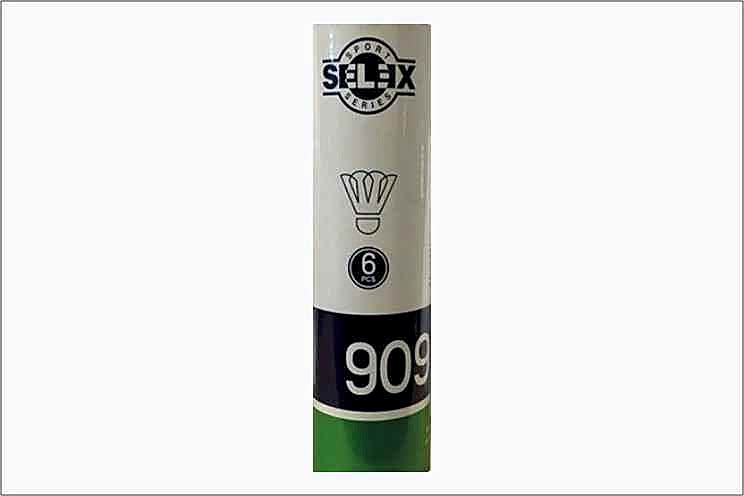 Selex 909 Badminton Topu Plastik 6'lı
