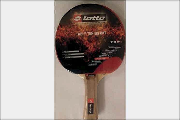 Lotto Masa Tenisi Raketi Advanced 3 Yıldız