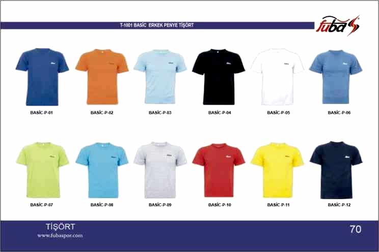 BASİC MODEL ERKEK PENYE TİŞÖRT