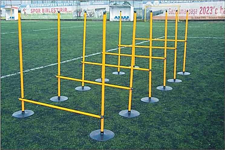 Kauçuk Taban Slalom Takımı