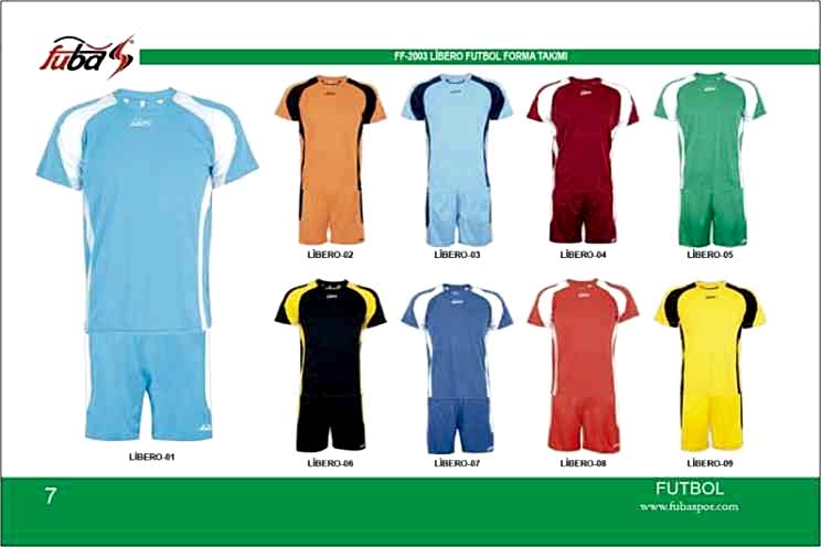 LİBERO MODEL FUTBOL FORMA TAKIMI