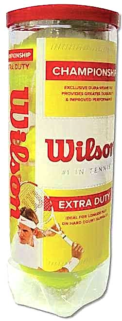 Wilson Championship Üçlü Tenis Topu ITF Onaylı WRT100100