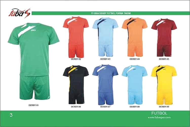 DERBY MODEL FUTBOL FORMA TAKIMI