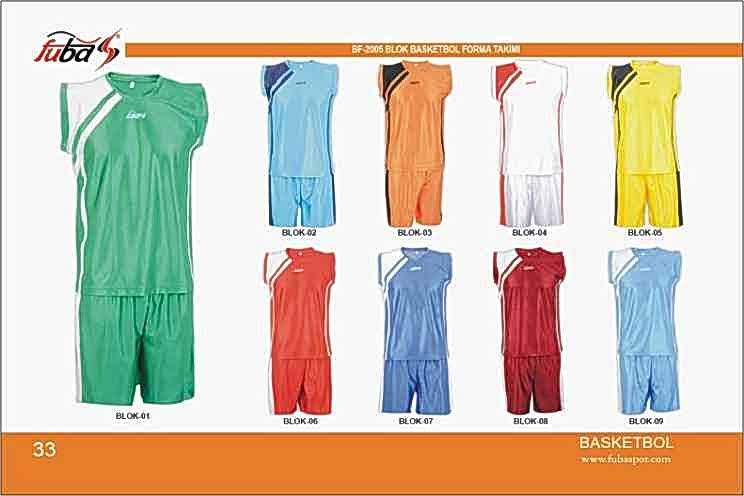 BLOK MODEL BASKETBOL FORMA TAKIMI