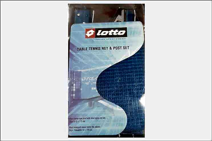 Lotto Masa Tenisi Ağ - Demir Seti