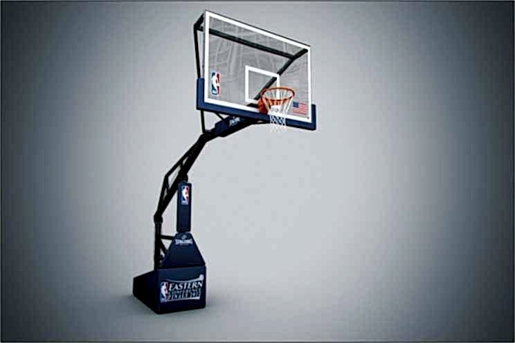 Basketbol Potası Profesyonel NBA Tip 245 Portatif Katlanmaz