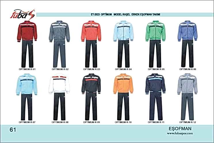 OPTİMUM MODEL RAŞEL ERKEK EŞOFMAN TAKIMI