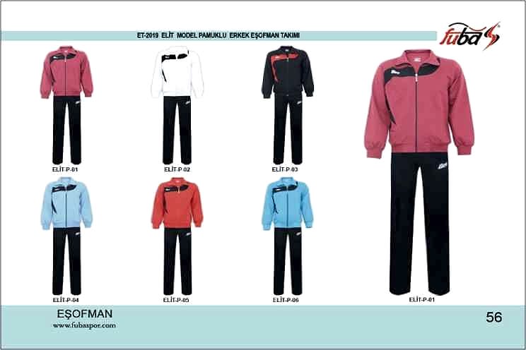 ELİT MODEL PAMUKLU ERKEK EŞOFMAN TAKIMI