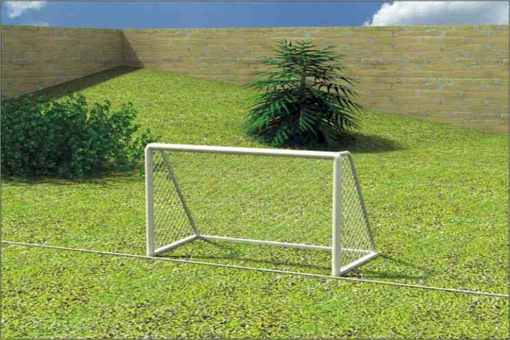 Futbol Kalesi Alimünyum Minyatür 100X160