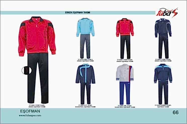 BASKILI VE BASKETBOL ERKEK EŞOFMAN TAKIMI